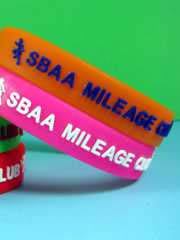 Embossed with Printed Wristband